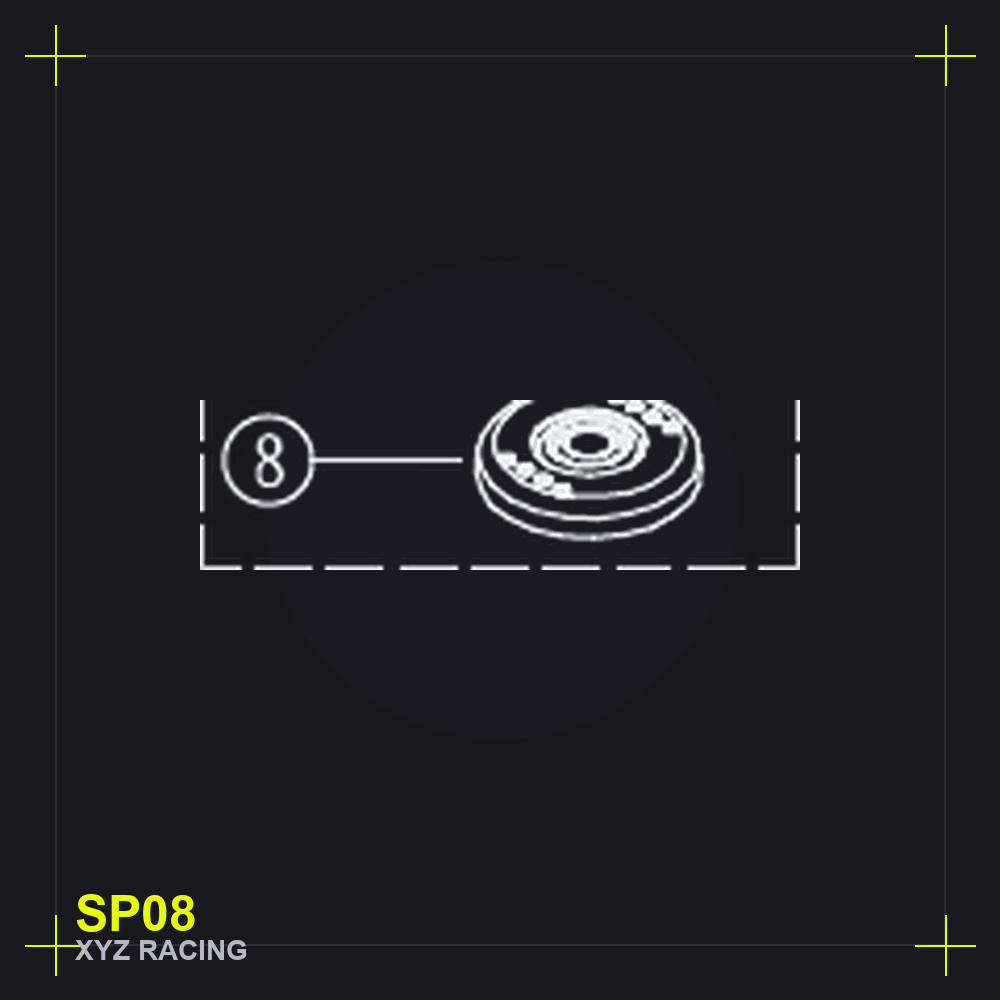 Rubber-Damped Bearing Plate (SP08)