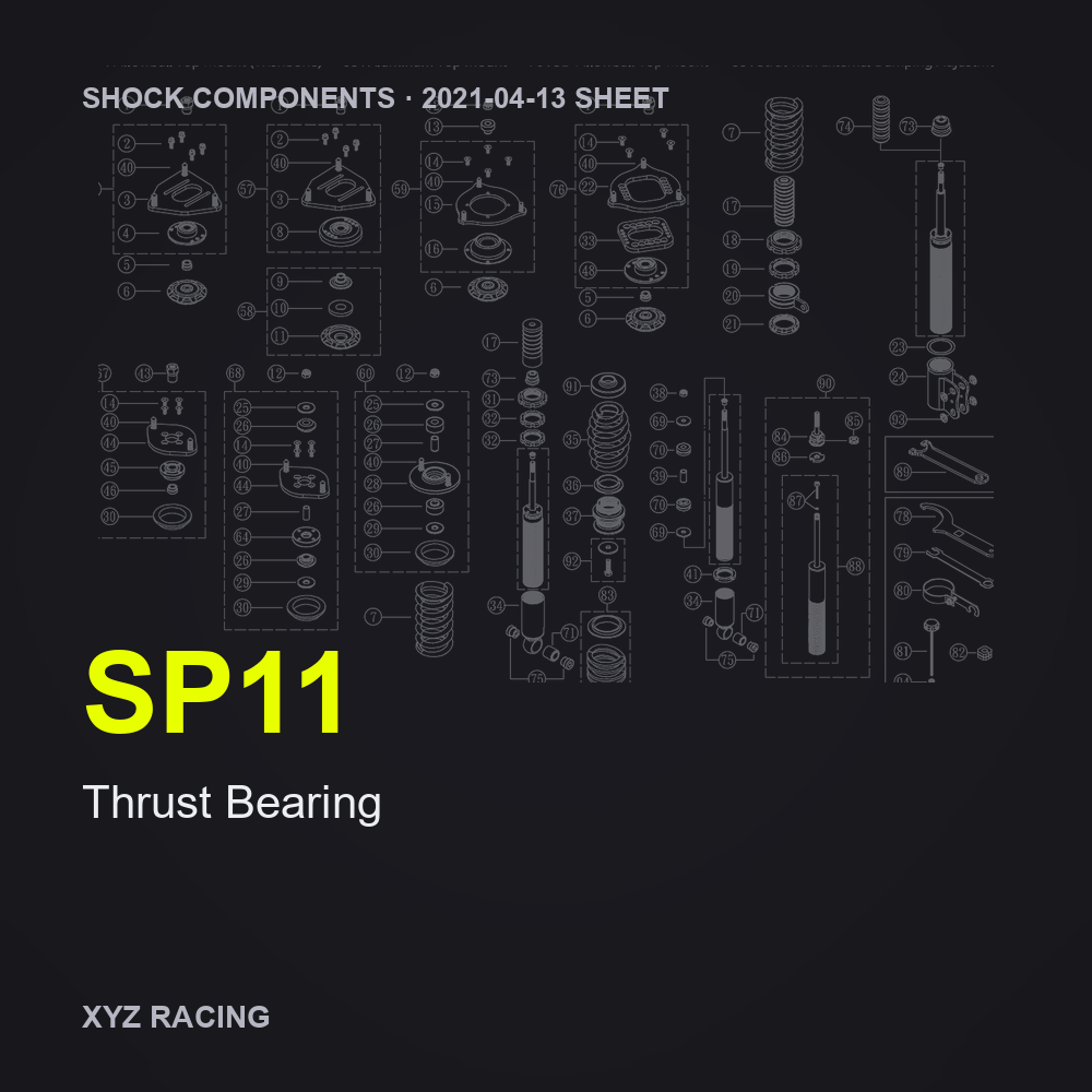Thrust Bearing (SP11)
