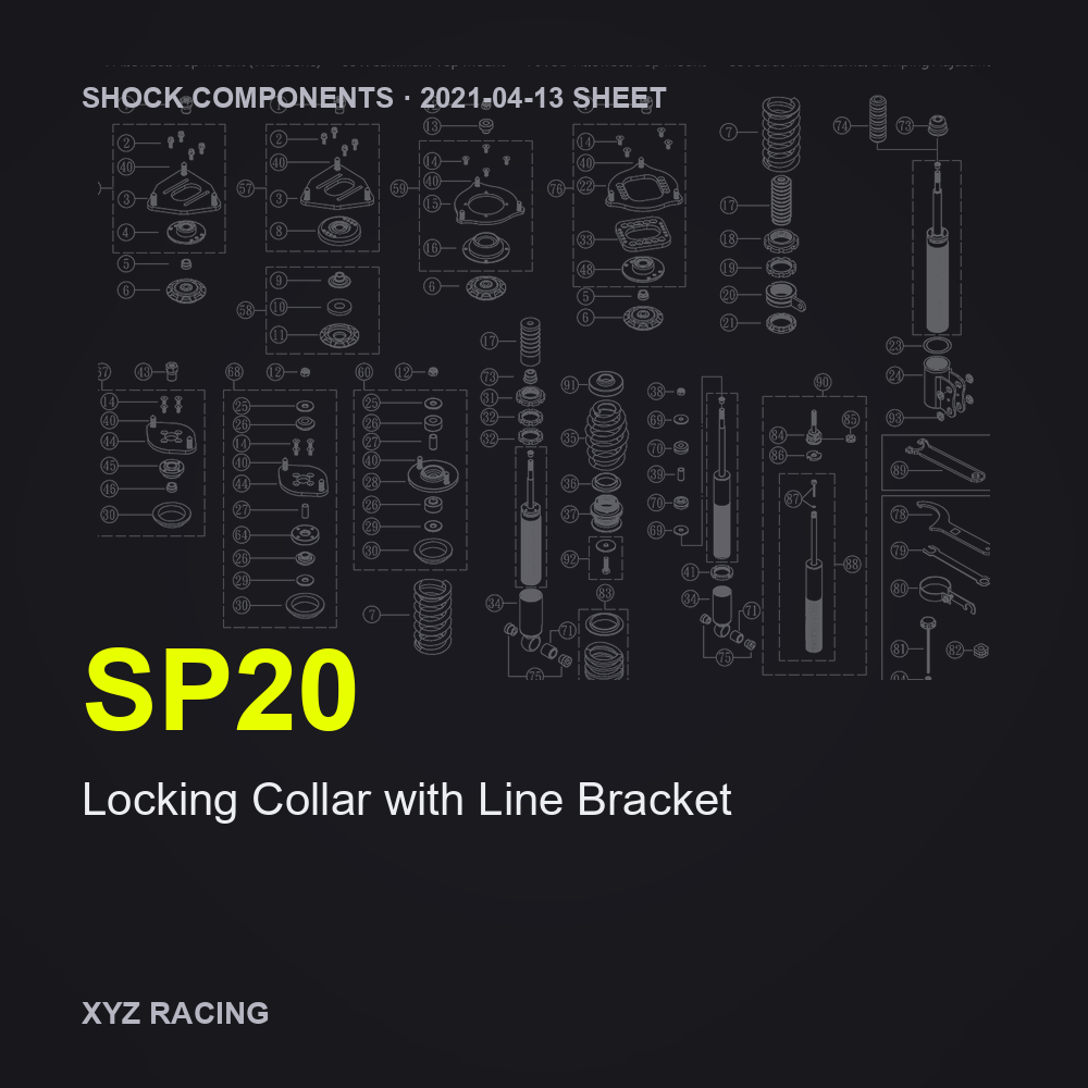 Locking Collar with Line Bracket (SP20)