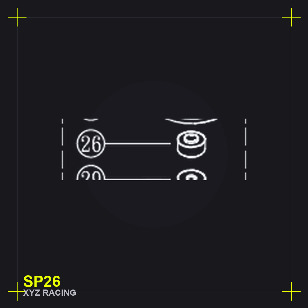 Rubber Mounting Bush (SP26)
