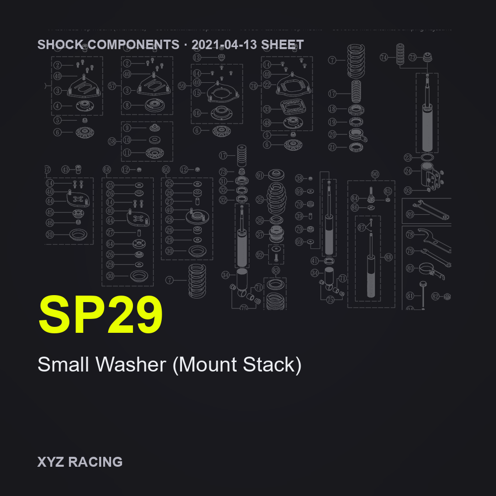 Small Washer (Mount Stack) (SP29)