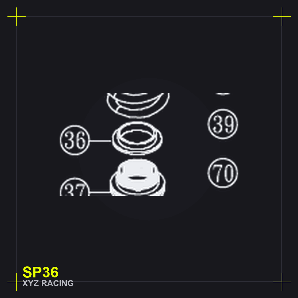 Lower Spring Seat Dish (Rear) (SP36)