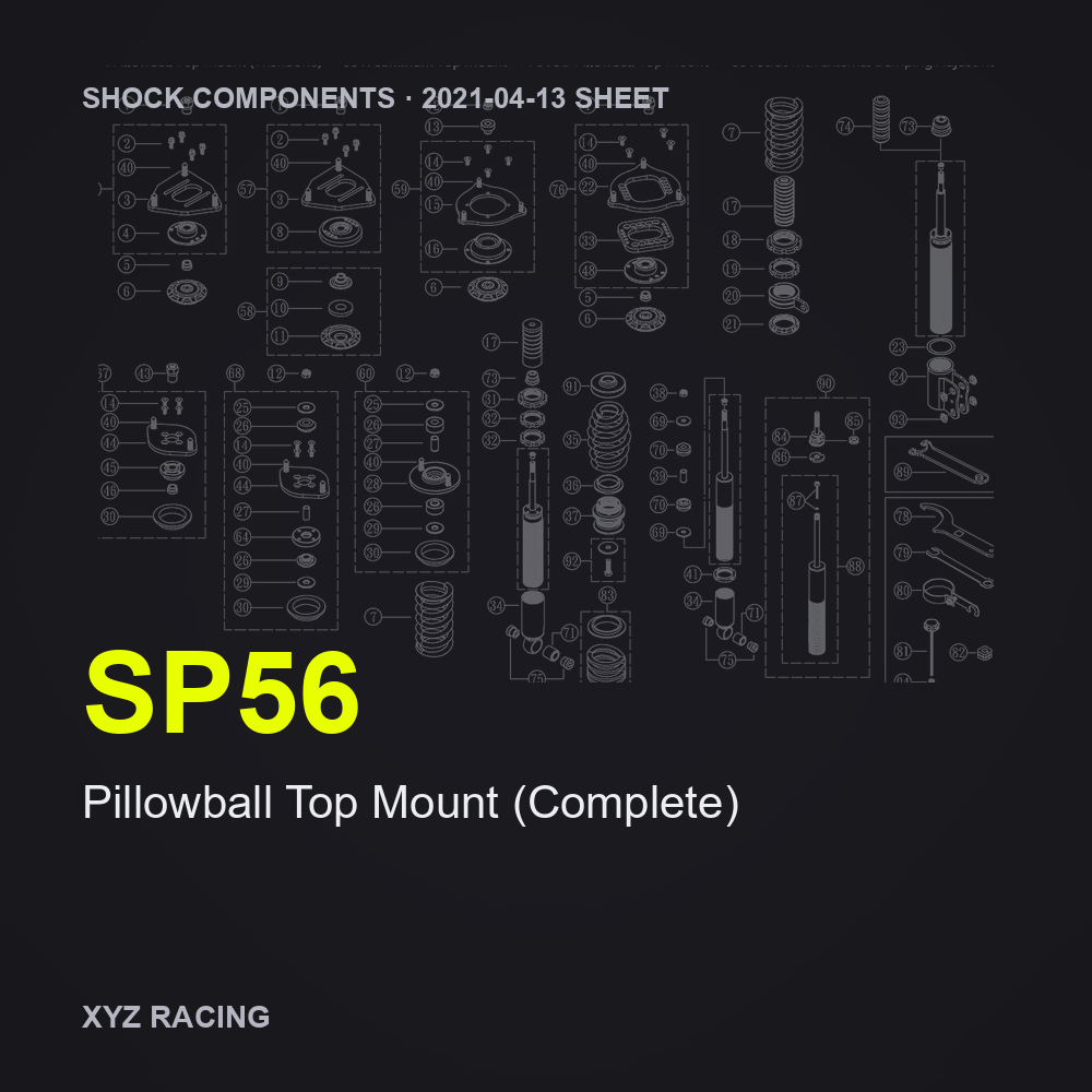 Pillowball Top Mount (Complete) (SP56)