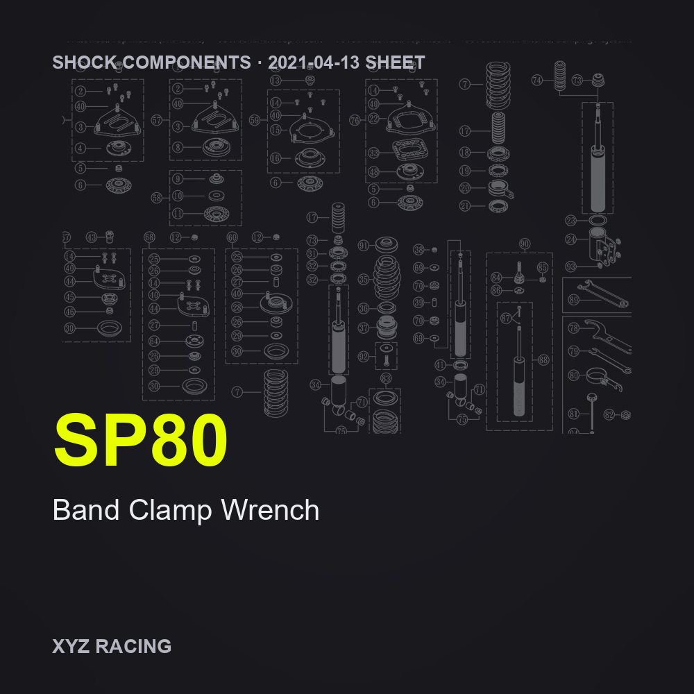Band Clamp Wrench (SP80)