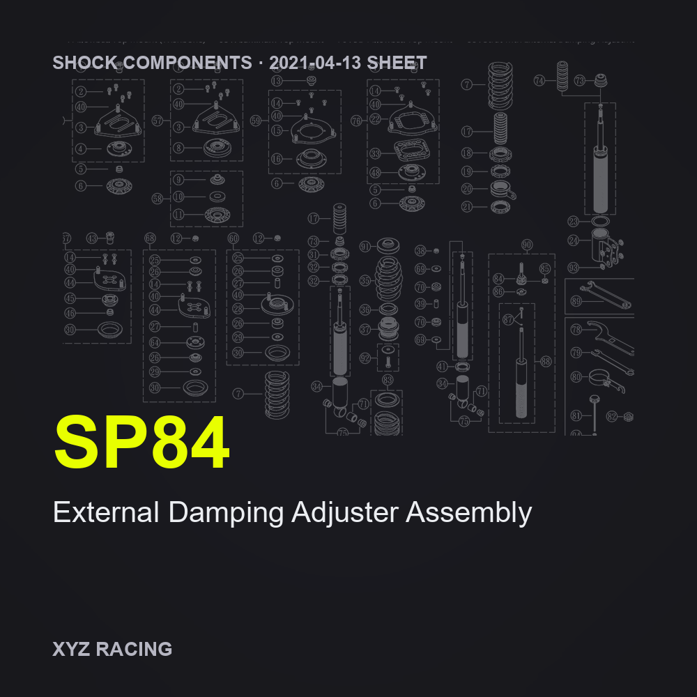 External Damping Adjuster Assembly (SP84)