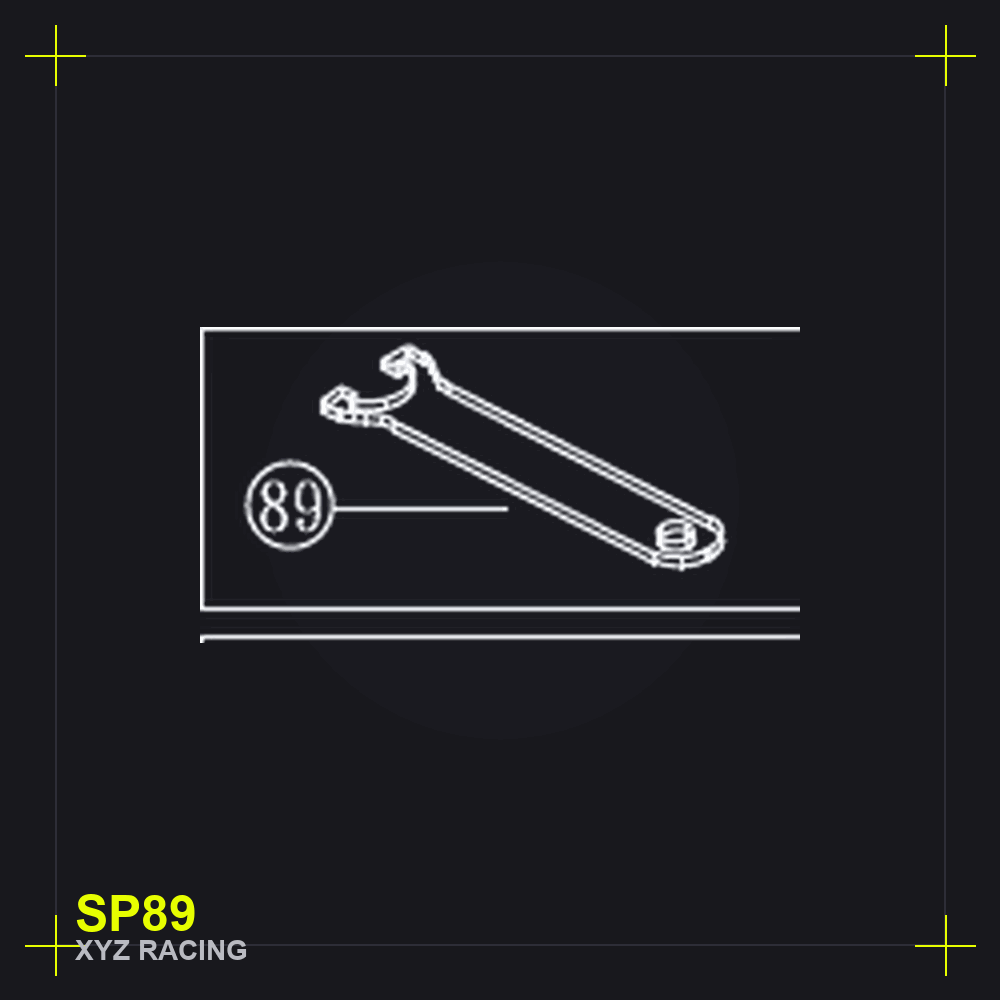 Pin Spanner (Adjustment Tool) (SP89)