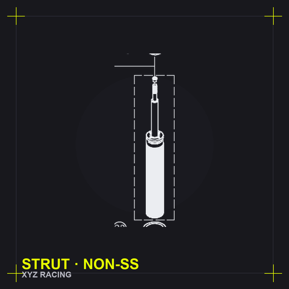 Replacement Strut — Non-SS Ranges (Old Design)