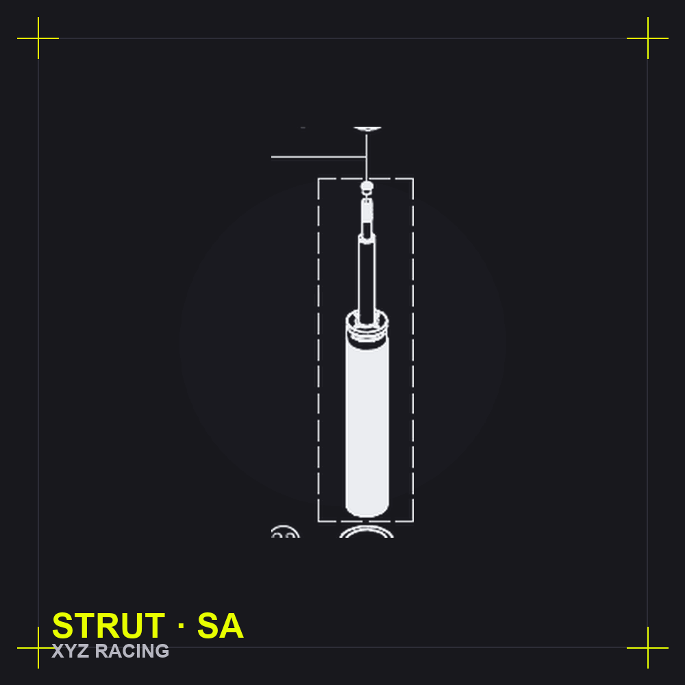 Replacement Strut — Street Advanced (Old Design)
