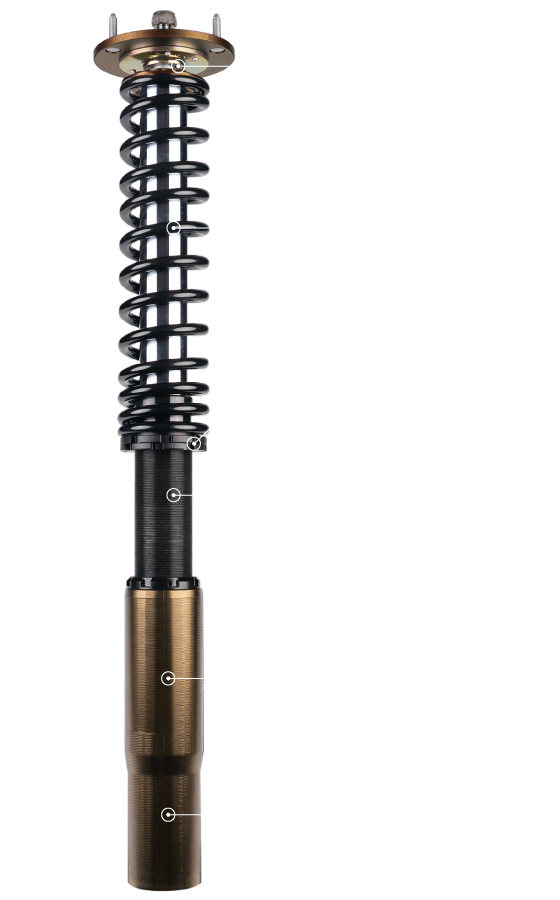 XYZ Racing Pro Rally Coilovers — Nissan SENTRA B13 1991-1994