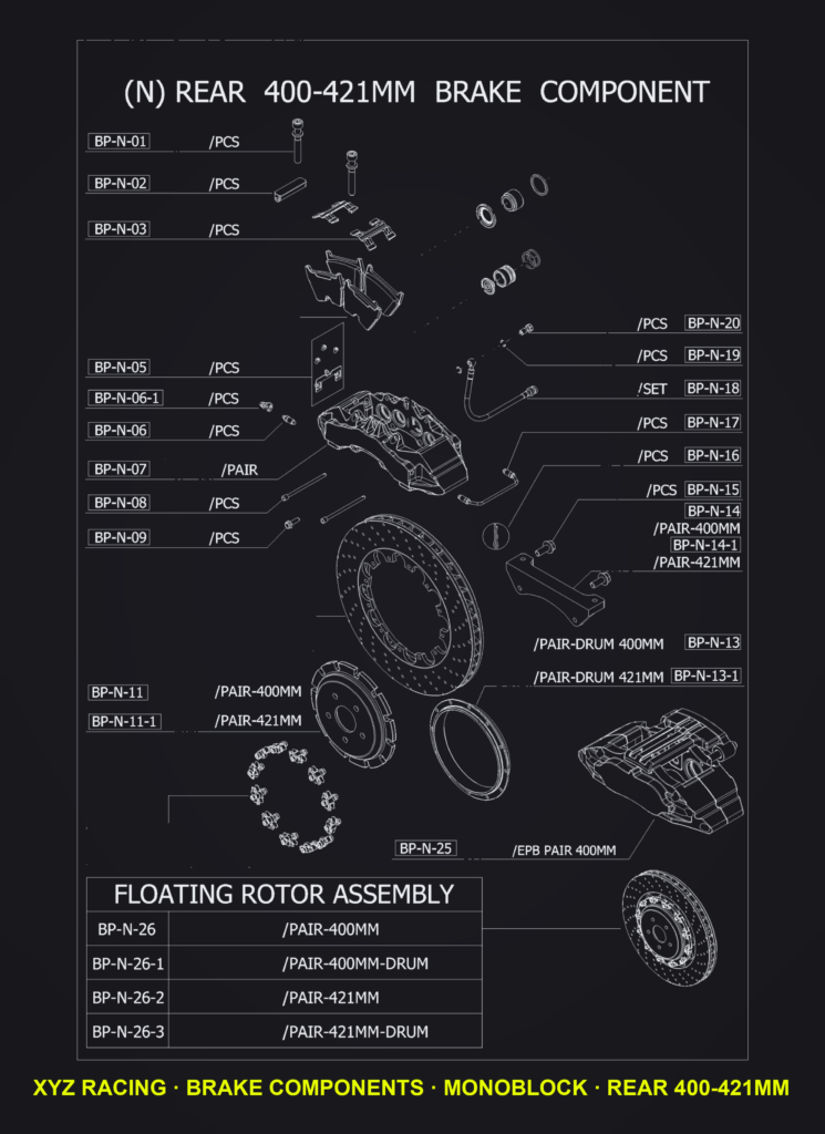 Bleed Screw (BP-N-06) — Monoblock Rear 400-421mm