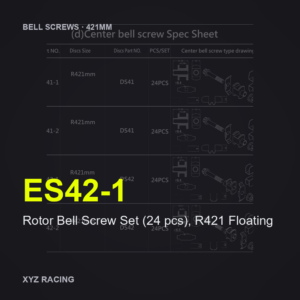 Rotor Bell Screw Set ES42-1